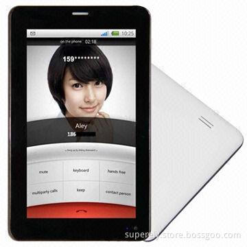 Android Tablet PC with 2G GSM,512MB/4GB HDD,Android 4.0 OS,Dual Cameras and 7-inch Capacitive Screen